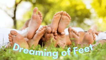 dreaming of feet