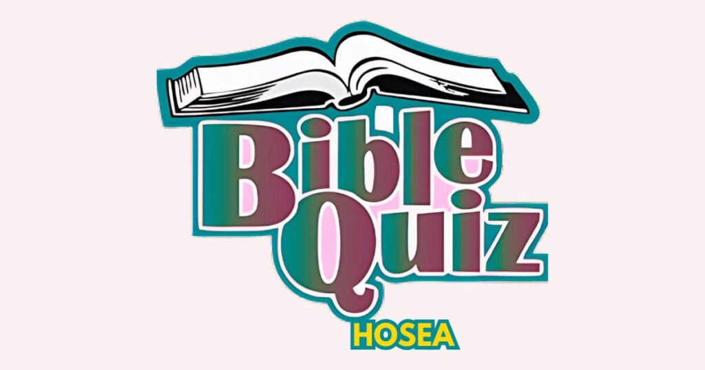 hosea bible quiz